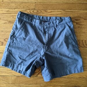 Patagonia Stand Up Shorts 7" Inseam Cotton Blue